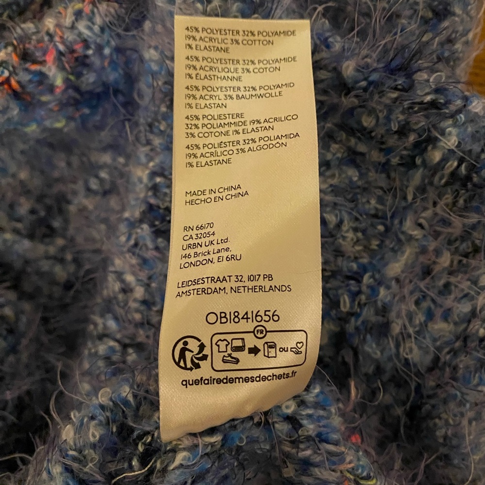 Free People Stardust pullover in Blueberry XS - Picture 7 of 9
